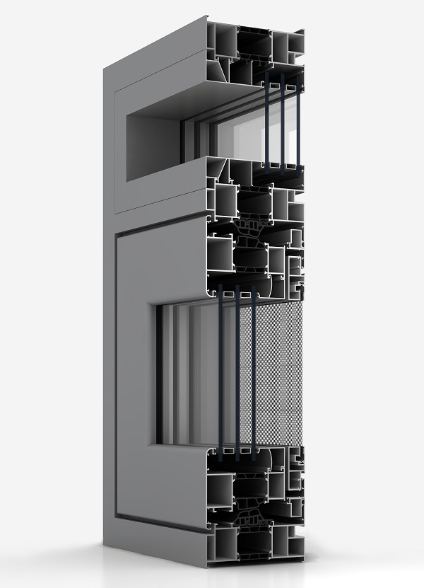 90雙內開平開窗